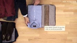 How To Pack With Tumi  MR PORTER [upl. by Pacian]