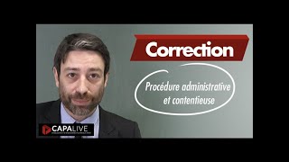 Correction CRFPA 2018 Procédure administrative contentieuse [upl. by Raquel775]