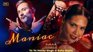 MANIAC  Bonus Track  fromquot Glory  I AM A MANIAC  HONEY SINGH NEW SONG​ esha HydraMusicSong [upl. by Lukey]