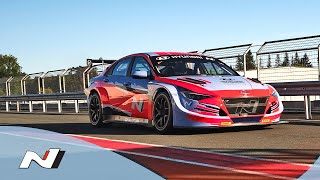 Hyundai N  Introducing the Elantra N TCR [upl. by Buzzell480]