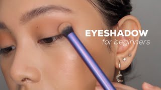 Eyeshadow Tutorial For Beginners Easy amp Affordable [upl. by Bowra]