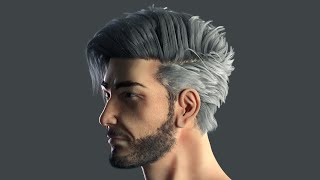 3ds MAX Hair Tutorial [upl. by Nagey665]