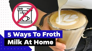 How To Froth Milk At Home Best Milk Frothers Review [upl. by Knowlton]