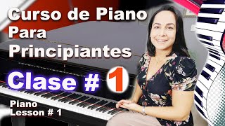 Lección 1 Aprende a Tocar Piano DESDE CERO [upl. by Latrell]