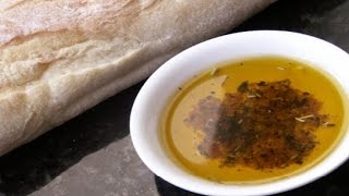 Olive oil bread dip recipe easy [upl. by Towny]