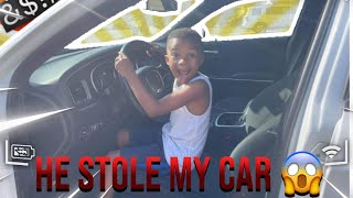 KIDS STEAL MOM CAR MUST WATCH [upl. by Lavinie]