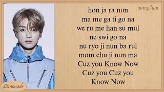 NCT U  Know Now Easy Lyrics [upl. by Arym]