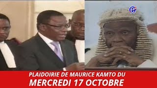 PLAIDOIRIE FINALE DE MAURICE KAMTO DEVANT LE CONSEIL CONSTITUTIONNEL [upl. by Marius]