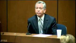 Conrad Murray Trial  Day 19 part 4 [upl. by Aicetel]