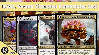 Tetzin Gnome Champion Commander Deck [upl. by Anilosi]