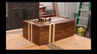 How to make a wooden box [upl. by Mcgrody]