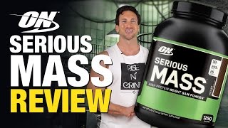 Optimum Nutrition Serious Mass My Complete No BS Review [upl. by Aldwon]