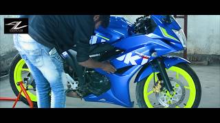 DIY  Gixxer SFX Bodykit  Installation Guide  Fairing Fillers [upl. by Calvin679]