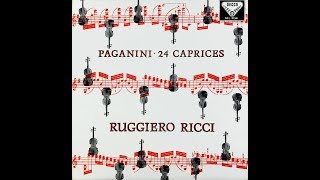 RICCI PAGANINI • 24 CAPRICES [upl. by Atteloiv19]