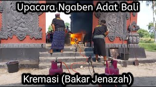 Upacara Ngaben Adat Bali [upl. by Ainet345]