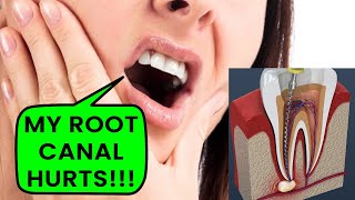 Why do Root Canals Hurt SO MUCH Live Root Canal Procedure [upl. by Anomis]