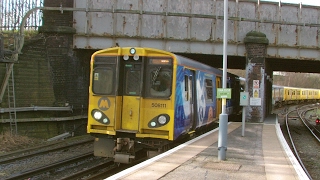 Half an Hour at 216  Birkenhead North Station 1022017  Class 507 508 terminus [upl. by Gnilrets438]