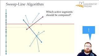 SweepLine Algorithm for Line Segment Intersection 25  Computational Geometry  Lecture 02 [upl. by Ummersen]