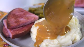 How to Make Homemade Ham Gravy with Just 4 Ingredients [upl. by Lacee613]