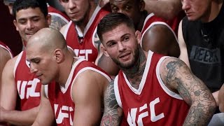 Garbrandt and Dillashaw engage in war of words during weighins  THE ULTIMATE FIGHTER [upl. by Eatnwahs487]