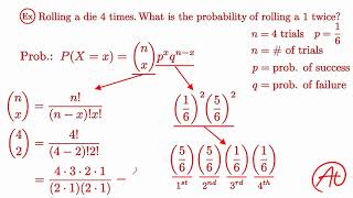 Binomial Distribution EXPLAINED with Examples [upl. by Hepzi]