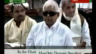 Lalu Yadav in Lok Sabha [upl. by Asenab]