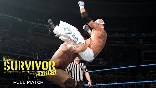 FULL MATCH  Rey Mysterio vs Batista Survivor Series 2009 [upl. by Eintihw]