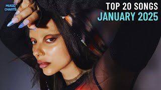 Top 20 Songs January 2025 01252025 I Best Music Chart Hits [upl. by Wileen]