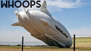 The Airlander 10 Just Crashed Very Slowly [upl. by Aisset480]