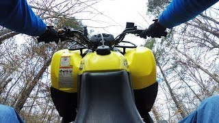 SUZUKI OZARK 250 ATV  TEST REVIEW [upl. by Liuqa]