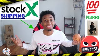 How much does STOCKX charge for SHIPPING ANSWERED [upl. by Aliuqehs]