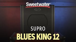 Supro Blues King 12 Tube Combo Amplifier Demo [upl. by Atnohsal]