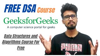 Get GeeksForGeeks Data Structures and Algorithms Course For Free  geeks for geeks DSA course Free [upl. by Lundt]