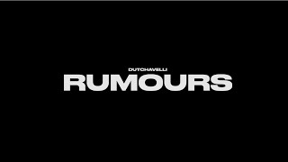 Dutchavelli  Rumours Official Music Video [upl. by Sansen]