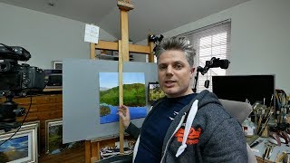 103 How To Set Up a Studio  Oil Painting Tutorial [upl. by Stalk]