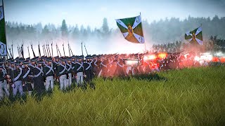 Napoleonic Battle  Epic 17000 Units Cinematic Battle  France vs Russia [upl. by Charo]