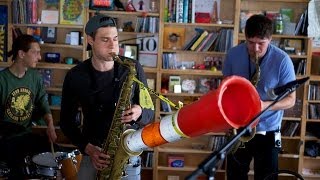 Moon Hooch NPR Music Tiny Desk Concert [upl. by Teodora]