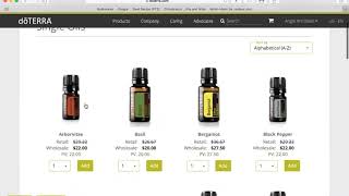 How to Log in to your doTERRA Customer Account [upl. by Ateuqahs]