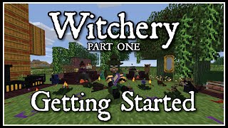 Witchery Getting Started Part 1 Witches oven Cauldron and the base plantsingredients [upl. by Tnilc911]