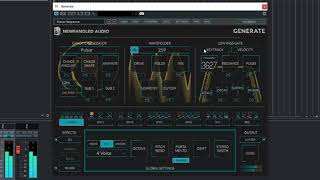 GENERATE  8 Voice Polyphonic Synthesizer Plugin by Eventide amp Newfangled Audio [upl. by Suirad749]