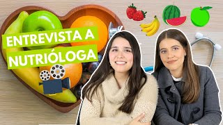 ESTUDIAR NUTRICIÓN  ENTREVISTA A NUTRIÓLOGA 🍏 [upl. by Akimak]