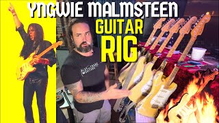 Yngwie Malmsteen GUITAR RIG [upl. by Reggie121]