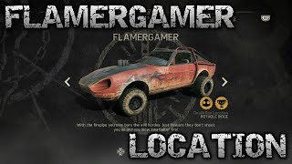 Mad Max Rare Car FLAMERGAMER Location [upl. by Luemas200]