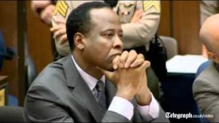 Judge explains why Dr Conrad Murray sentenced to 4 years [upl. by Filmer424]